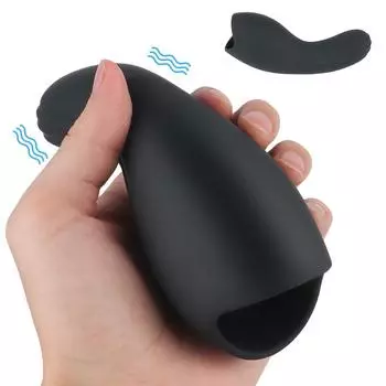 Кольцо для тренировки пениса, перезаряжаемый массажер для пениса, секс-игрушки для мужчин, вибратор для головки члена, мужская мастурбация, 10 режимов, отложенная эякуляция, кольцо для пениса Black