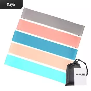 Кольцо для укрепления бедер TPE Fitness Resistance - эластичная лента для упражнений