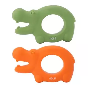 Кольцо для укрепления рук, кольцо для предплечья, кистевые тренажеры, силиконовый сжиматель, захват для укрепления мышц Green 40LB