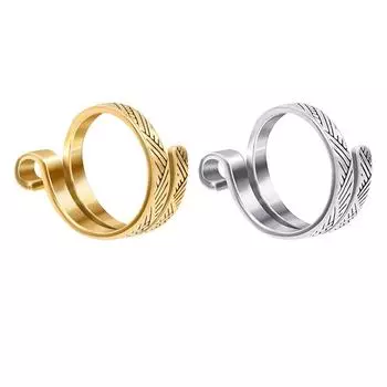 Кольцо для вязания крючком своими руками, аксессуары для вязания, регулируемое натяжное кольцо для ручного ткачества D Gold