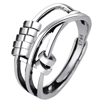 Кольцо для выпускного друга для девушки, регулируемое