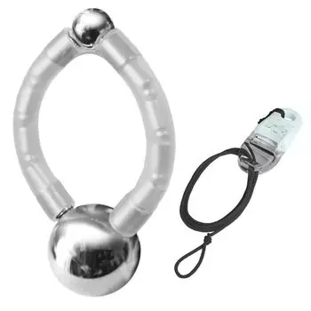 Кольцо для вытяжения полового члена Kumakki A40 Chain Type ST при фимозе, маленькое, совместимое с увеличением, Chintore, сделано в Японии, магнитное устройство, падение (С профилактикой)