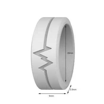 Кольцо для выживания на открытом воздухе, светящееся силиконовое, для женщин и мужчин, в темноте, на палец