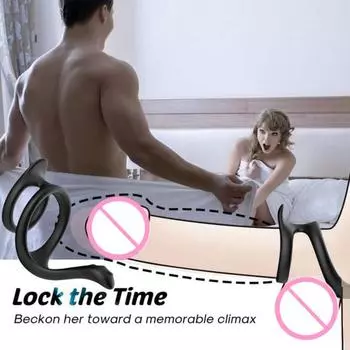 Кольцо для задержки пениса, удобное многоразовое экологически чистое кольцо для пениса, кольцо для задержки эякуляции, кольцо для пениса, секс-игрушка для взрослых, силиконовое кольцо для пениса