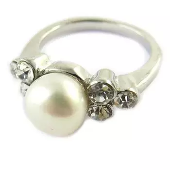 Кольцо Екатерина белое