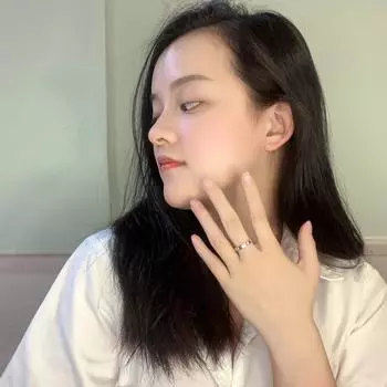 Кольцо Honeycomb женское легкое роскошное высококачественное звездное качество универсальное геометрическое цирконовое открытое ювелирное изделие