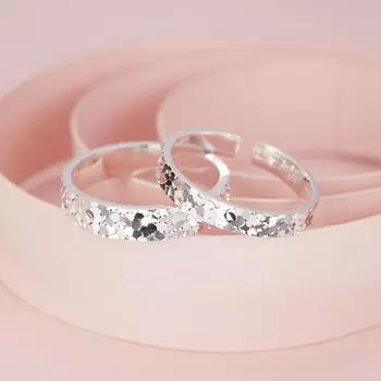 Кольцо из чистого серебра 990 пробы с колотым льдом, модное, легкое, роскошное, с узором молотка, с ЧПУ, регулируемое, мужское, женское кольцо opening adjustable