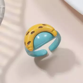 Кольцо из фруктов из смолы питайи, корейское кольцо с бананом, модное летнее кольцо с вишней persimmon