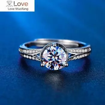 Кольцо из искусственного циркония Mosan, женский легкий роскошный темпераментный комплект с кольцом из циркония, парное обручальное кольцо в европейском и американском стиле