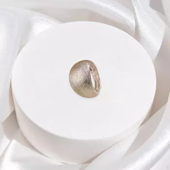 Кольцо из матовой меди круглое свадебное на день рождения выпускной день матери серебряный