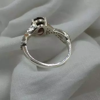 Кольцо из натурального граната, кольцо из стерлингового серебра 925 пробы, серебряное кольцо ручной работы, овальное кольцо с гранатом, январское кольцо с камнем, кольцо любви, подарок для нее, обручальное кольцо 6 красный