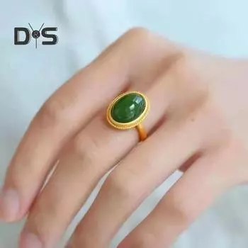 Кольцо из натурального камня в этническом стиле, регулируемые кольца для пальцев, овальные украшения из драгоценных камней для женщин, подарок на годовщину, день рождения, свадьбу красный