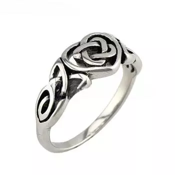 Кольцо из нержавеющей стали в стиле ретро, толстое золотое женское простое кольцо, подходящее для подарка, ювелирные изделия для женщин 6&fashion ring золотой