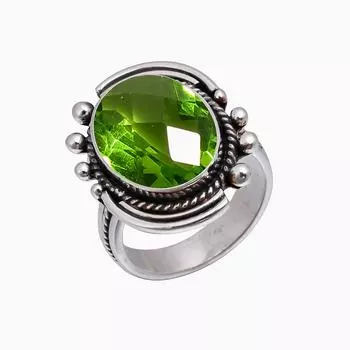 Кольцо из серебра 925 пробы с перидотом V5072, зеленое кольцо, овальное кольцо, подарок на День святого Валентина, подарок для нее, подарок на день рождения, украшения ручной работы, серебряные украшения, Uni