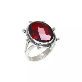 Кольцо из серебра 925 пробы с красным гранатом V6366, красное кольцо, овальное кольцо, подарок на День святого Валентина, подарок для нее, подарок на день рождения, украшения ручной работы, серебряные украшения, не