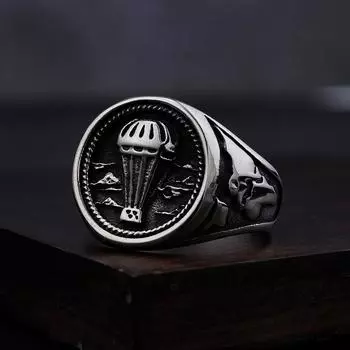 Кольцо из серебра S925 пробы для мужчин и женщин, новое кольцо в стиле микрофона своими руками 8