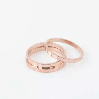 Кольцо из стерлингового серебра 925 пробы, кольцо из розового золота, кольцо ручной работы, дизайнерское кольцо, штабелируемое кольцо, подарок для нее, подарки на день рождения 6