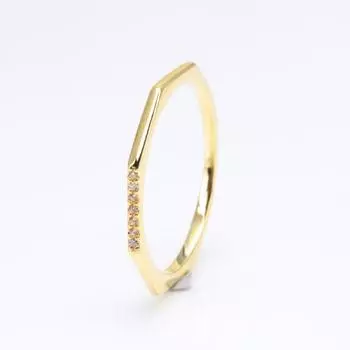 Кольцо из стерлингового серебра 925 пробы, креативное многоугольное кольцо для пары для женщин, подарок на свадьбу, модные украшения 10