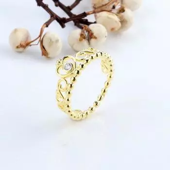 Кольцо из стерлингового серебра 925 пробы, золотое ретро кольцо с короной для женщин, подарок на свадьбу, модные украшения 10