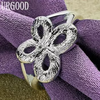 Кольцо из стерлингового серебра 925 пробы с романтическим бабочкой, модный подарок, ювелирные изделия для вечеринок 7#