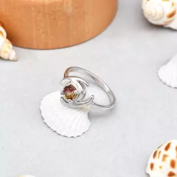 Кольцо из стерлингового серебра 925 пробы с натуральным редким арбузным турмалином, размер 5, подарок США, 5 US