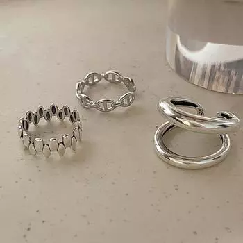 Кольцо из стерлингового серебра 925 пробы, изысканный нишевый дизайн, холодная мода, индивидуальность, высокое чувство, регулировка открытия, кольцо для указательного пальца opening adjustable
