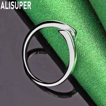 Кольцо из стерлингового серебра 925 пробы с цирконом AAAAA, модное, изящное, свадебное, ювелирное изделие 7#