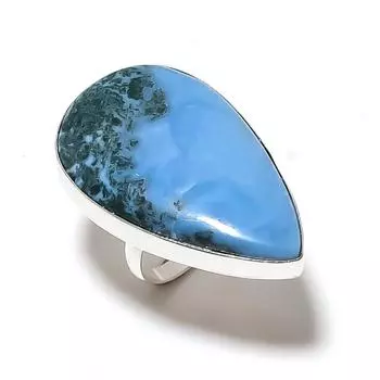 Кольцо из стерлингового серебра 925 пробы с натуральным опалом Owhyee, размер 8 n8n72 ручной работы