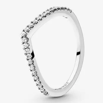 Кольцо из стерлингового серебра 925 пробы, креативное яркое кольцо с костями желаний для женщин, подарок на свадьбу, модные украшения 10