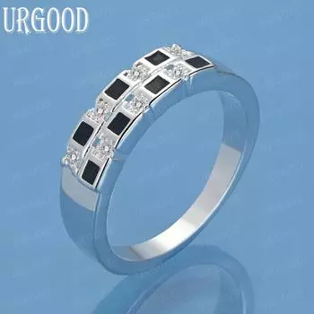 Кольцо из стерлингового серебра 925 пробы с цирконом AAA, модное свадебное украшение с шармом 7#