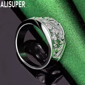 Кольцо из стерлингового серебра 925 пробы с цирконом ААА, модное, изящное, свадебное, ювелирное изделие 7#