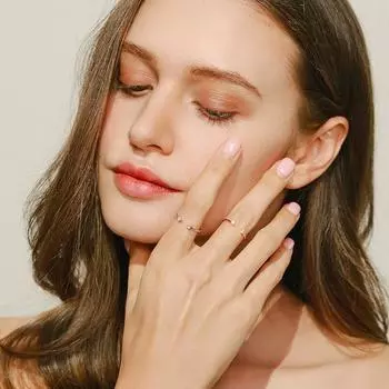 Кольцо из стерлингового серебра S925 с бриллиантами, простое, женское, с особым дизайном, регулируемое, с открытым указательным пальцем opening adjustable