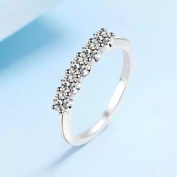 Кольцо из стерлингового серебра S925, женское волейбольное кольцо с бриллиантом и муассанитом, позолоченное обручальное кольцо pt950 9