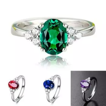 Кольцо изумрудного цвета в стиле ретро с открытым зеленым яшмовым узором для женщин Adjustable opening синий