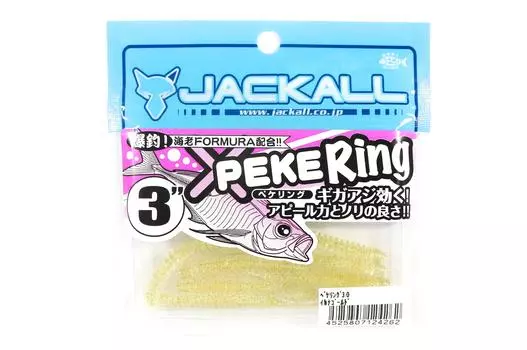 Кольцо Jackall Soft Lure SW Light Game Peke 3.0 Ikana 90 мм Золото (4262)