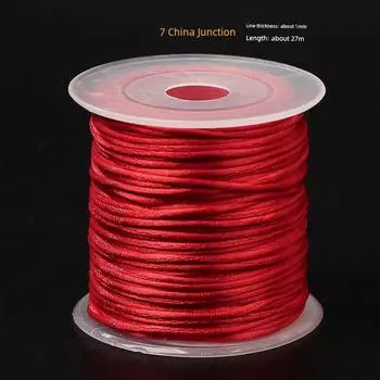 Кольцо «Китайский узел» своими руками №. 73 Этот Животный Год Красная Веревка No.7 Chinese Wire/Volume 1