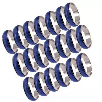 Кольцо Кольцо Ощущение 6-10 Размер ювелирных изделий Изменение настроения 20 шт. Цвет Удивительная эмоция