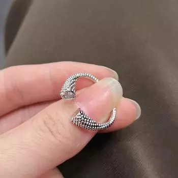 Кольцо Love, женское летнее роскошное маленькое и популярное дизайнерское кольцо в форме сердца с цирконом, открытое кольцо в сетку, красное регулируемое кольцо на указательном пальце