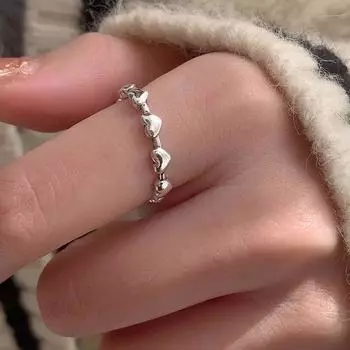 Кольцо «Любовь» Женское легкое роскошное изысканное индивидуальное кольцо с холодным ветром