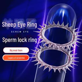 Кольцо Miji Sheep Eye Ring — забавная стимулирующая игрушка для взрослых мужчин, 5000 шт./коробка
