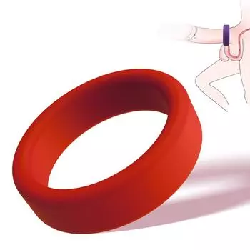 Кольцо на член, прочные силиконовые кольца для пениса, мужские резиновые кольца для задержки эякуляции, секс-игрушка для мужчин, кольцо для мошонки для пар 36mm