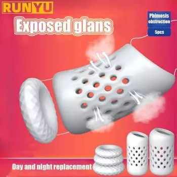 Кольцо на член, силиконовое кольцо для пениса, мужская задержка эякуляции, прочное кольцо на член, эрекция, стопорное кольцо для спермы, секс-игрушки для мужчин, взрослых, 5 шт./компл. As the picture