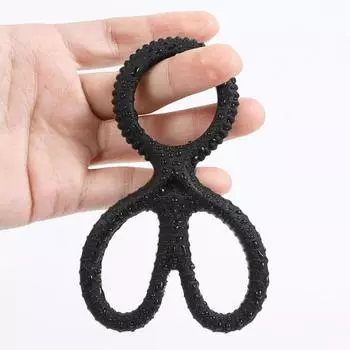 Кольцо на член, силиконовые кольца для пениса, мужские многоразовые кольца для задержки эякуляции, кольцо для мошонки, товары для связывания, пара, эрекция члена, эротические игрушки