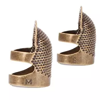 Кольцо на наперсток, винтажное защитное кольцо для пальца, антикварное кольцо наперсток, ручной работы, наперсток, игла, ремесло, сделай сам, домашние швейные инструменты S