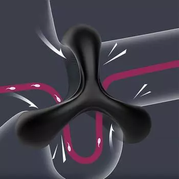 Кольцо на пенис для мужчин, задержка эякуляции, эрекция, секс-игрушки для пар, увеличитель члена для мужчин L