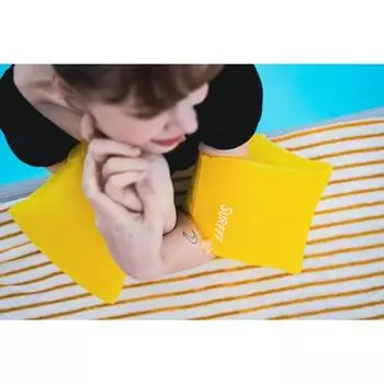Кольцо на руку Surfpoo arm tube для взрослых, ЛИМОН, 1 комплект, корейские товары для водных развлечений