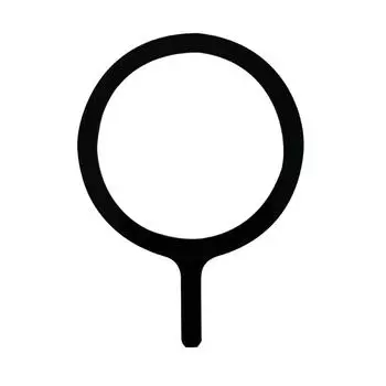 Кольцо-наклейка для магнитного кольца беспроводной зарядки Magsafe для iPhone 15/14(черный)