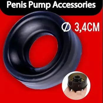 Кольцо-насос для пениса, секс-игрушки для мужчин, силиконовый чехол для удлинителя пениса, аксессуары для тренера, мужские игрушки-мастурбаторы для взрослых white-1pc
