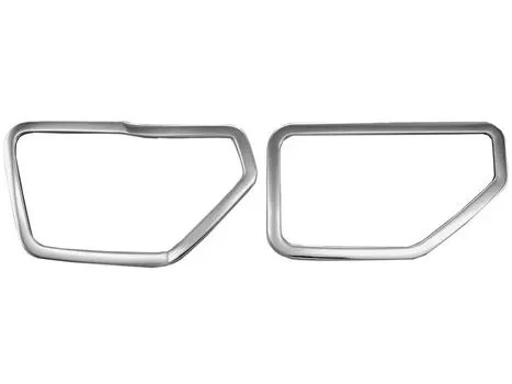 Кольцо основания стеклоочистителя BRIGHTZ Tuft LA900S LA910S из сверхзеркальной нержавеющей стали с покрытием 2 шт. LA900 LA910 A900 A910 900 910 [FRO-ETC-MID-029] серебряный