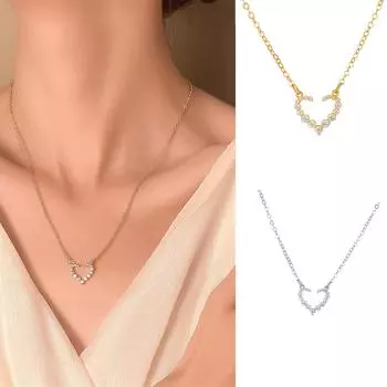 Кольцо Ожерелье Держатель Кольца Ожерелье Для Женщин Кольцо Кулон Ювелирные Подарки One Size золотой